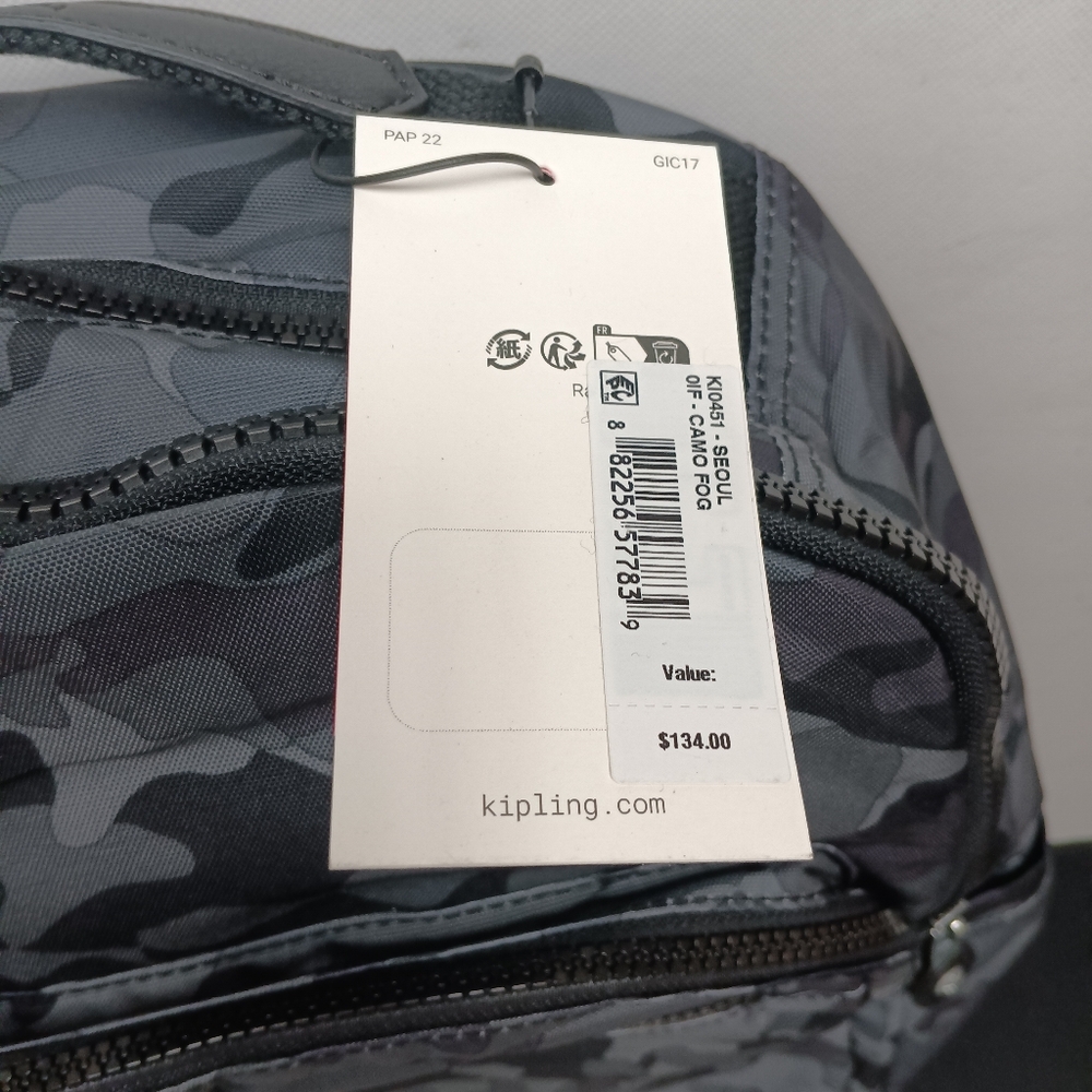 Kipling Seoul LapPrinted 15" Laptop Backpack - Picture 4 of 6